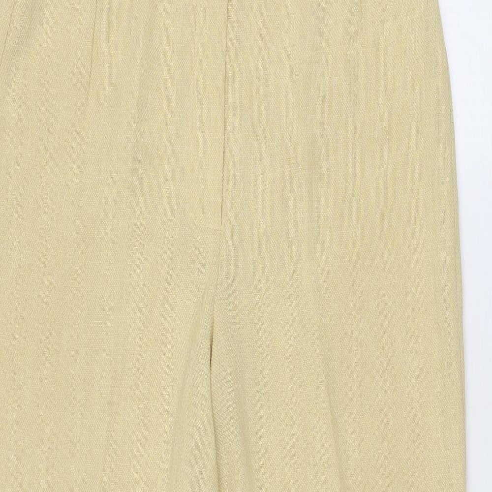 Womens UK Size 12 Libra Regular Fit  Yellow Trousers