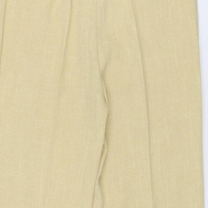 Womens UK Size 12 Libra Regular Fit  Yellow Trousers