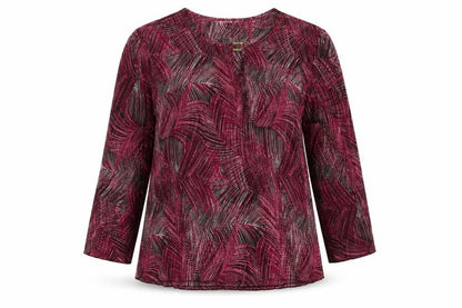 Womens UK Size L CC Red Basic Blouse