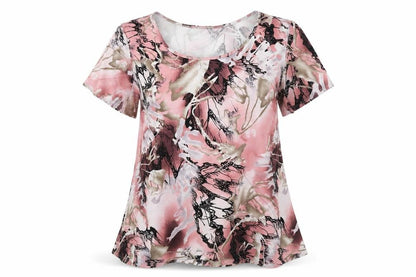 Womens UK Size 2XL Saloos Pink Basic Blouse
