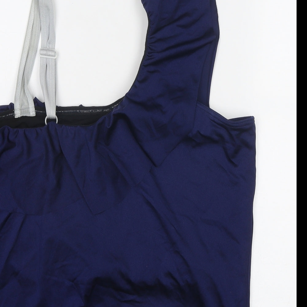 Womens UK Size 24 ASOS Blue Basic Blouse