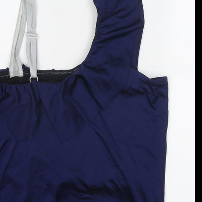 Womens UK Size 24 ASOS Blue Basic Blouse