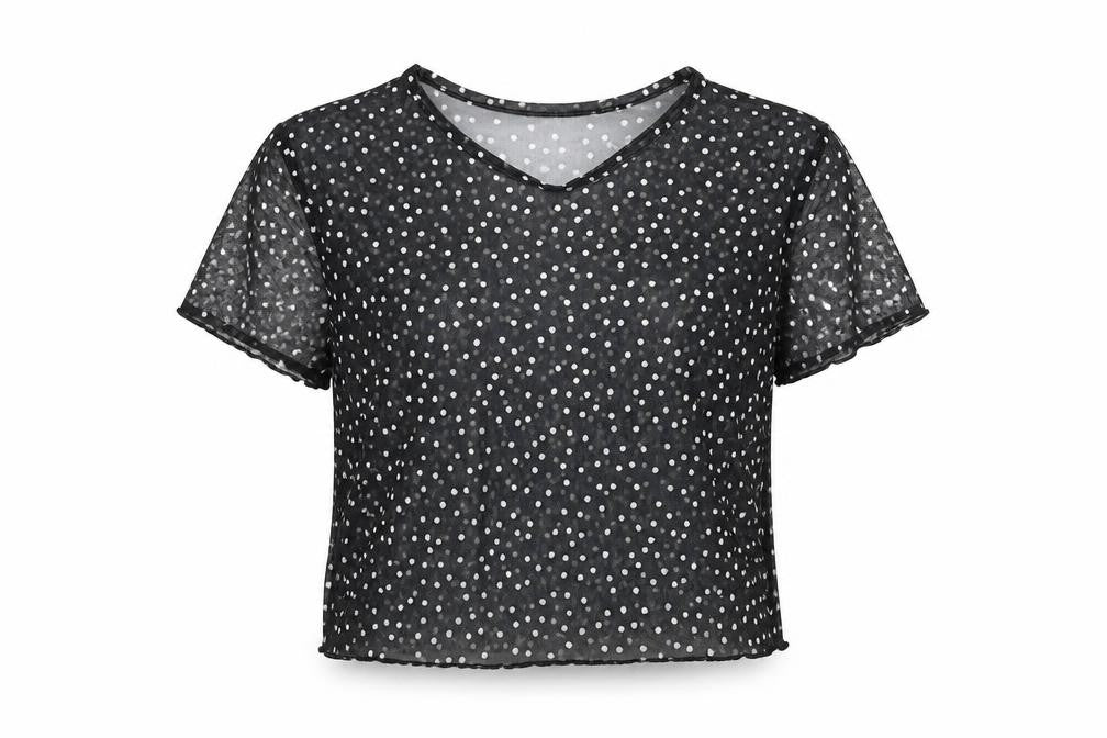 Womens UK Size 10 PRETTYLITTLETHING Black Basic T-Shirt