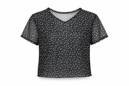 Womens UK Size 10 PRETTYLITTLETHING Black Basic T-Shirt