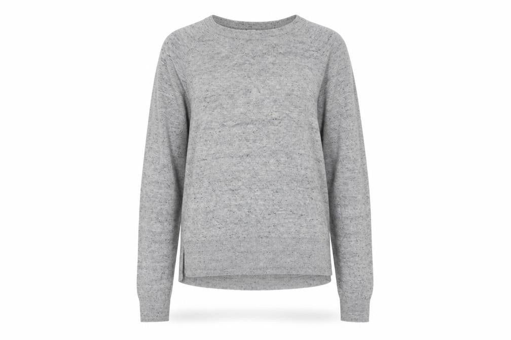 Womens UK Size S H&M Grey Pullover Jumper