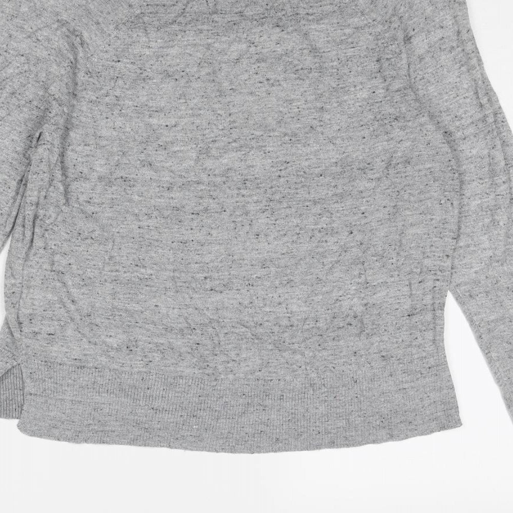 Womens UK Size S H&M Grey Pullover Jumper