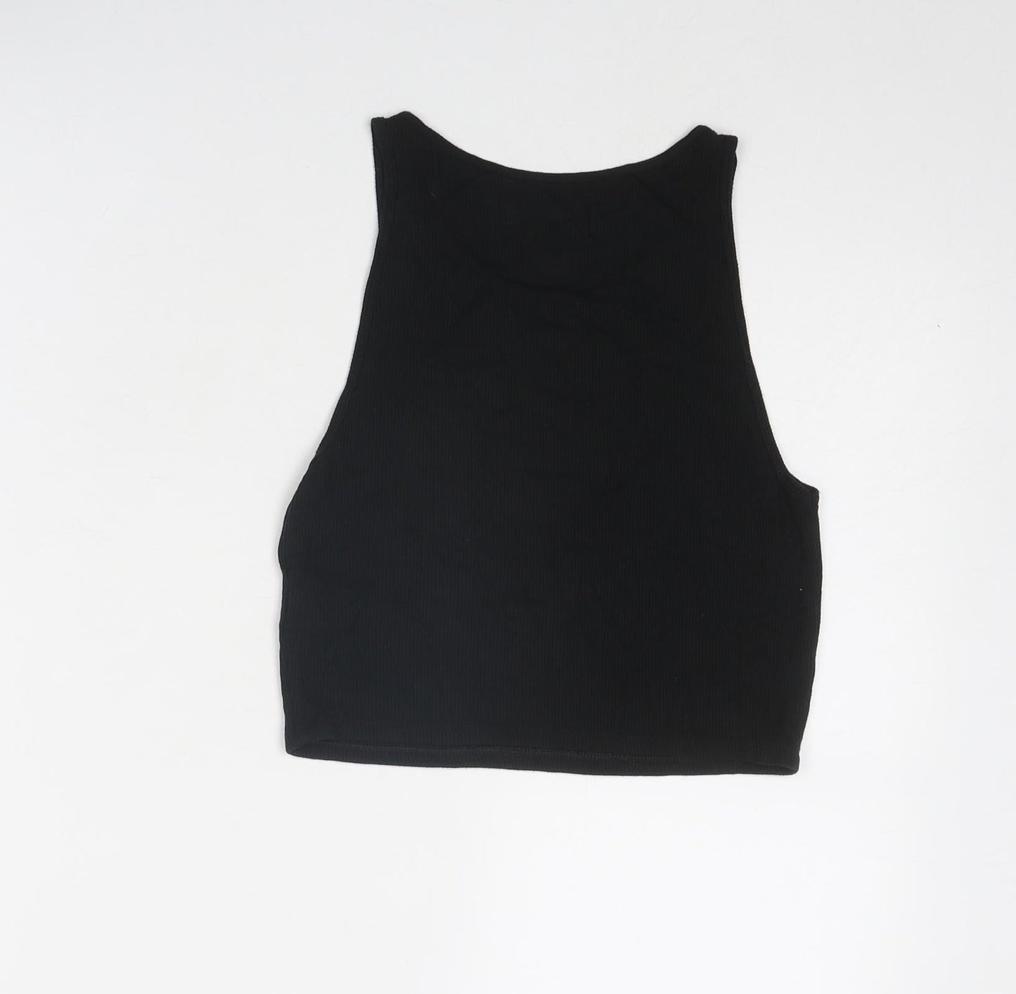 Womens UK Size S American Eagle Black Basic Tank