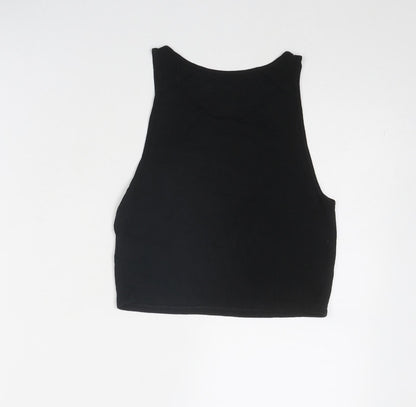 Womens UK Size S American Eagle Black Basic Tank