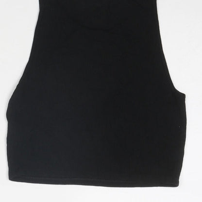 Womens UK Size S American Eagle Black Basic Tank