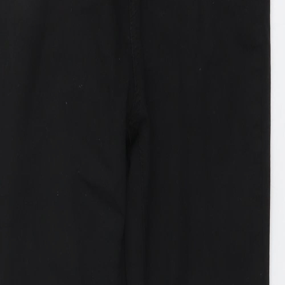 Womens UK Size 8 Stradivarius Regular Fit Skinny Black Jeans