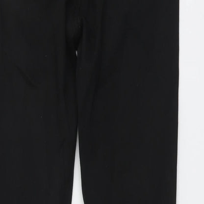Womens UK Size 8 Stradivarius Regular Fit Skinny Black Jeans