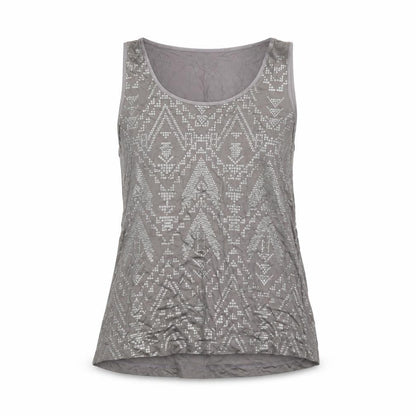 Womens UK Size 10 Autograph Grey Basic Tank