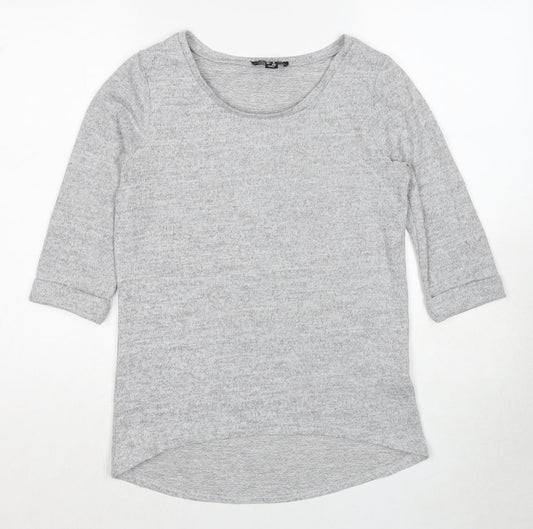Womens UK Size 8 New Look Grey Pullover Jumper