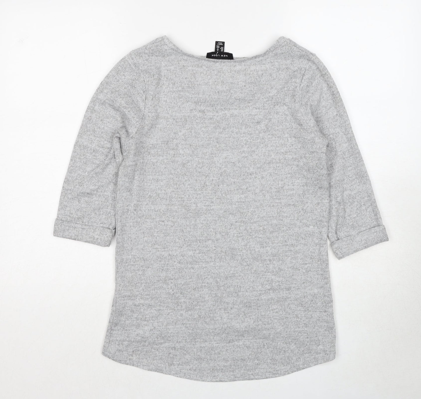 Womens UK Size 8 New Look Grey Pullover Jumper