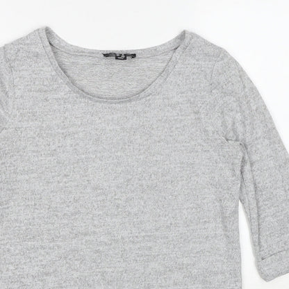 Womens UK Size 8 New Look Grey Pullover Jumper