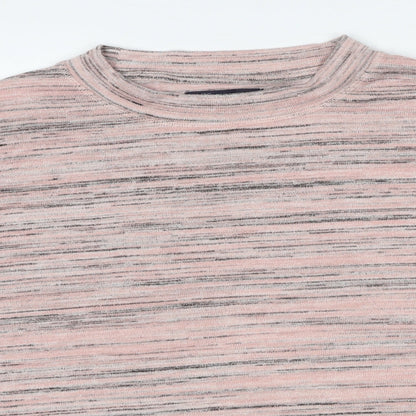 Womens UK Size 24 Marks and Spencer Pink Pullover Jumper