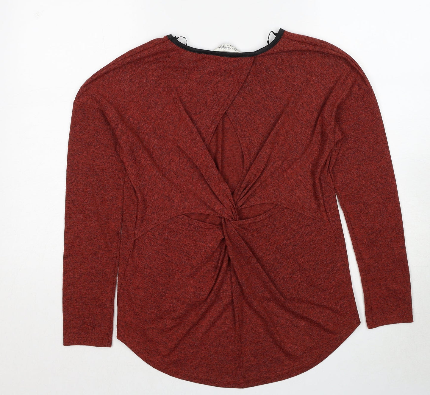 Womens UK Size 8 Miss Selfridge Brown Pullover Jumper