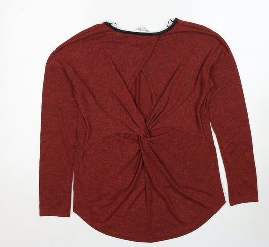 Womens UK Size 8 Miss Selfridge Brown Pullover Jumper
