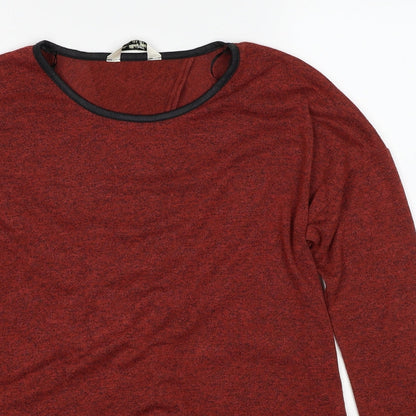 Womens UK Size 8 Miss Selfridge Brown Pullover Jumper