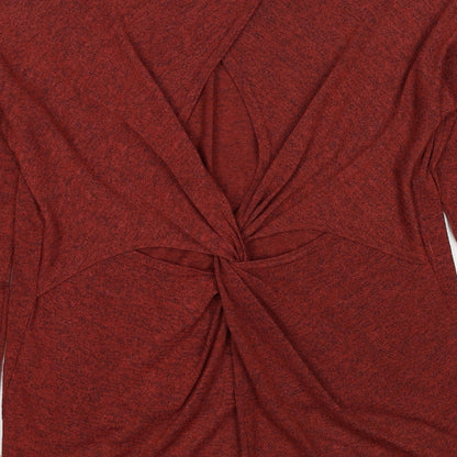 Womens UK Size 8 Miss Selfridge Brown Pullover Jumper