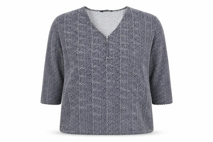 Womens UK Size 18 Bonmarché Blue Pullover Jumper