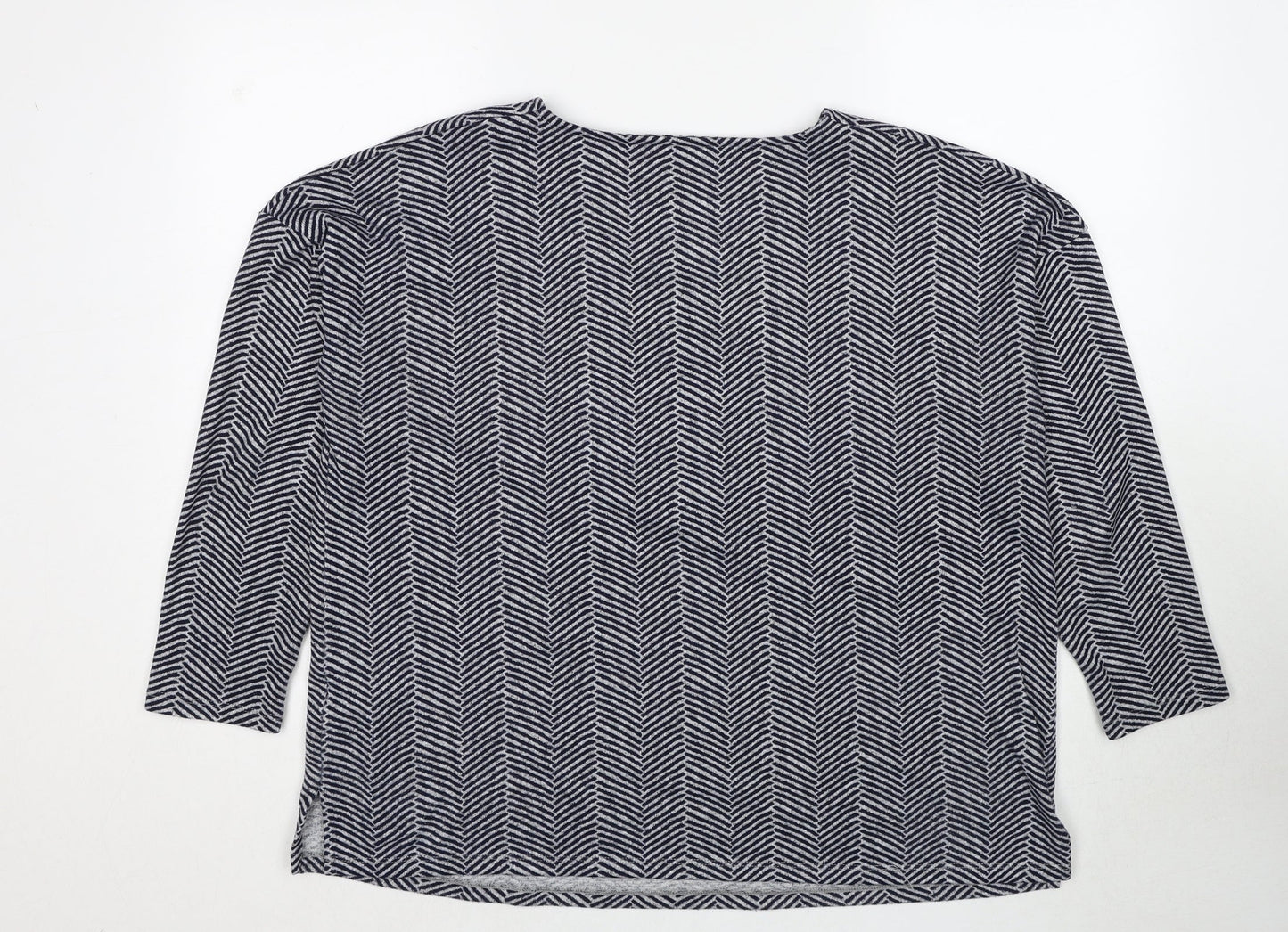 Womens UK Size 18 Bonmarché Blue Pullover Jumper