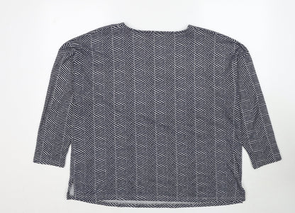 Womens UK Size 18 Bonmarché Blue Pullover Jumper