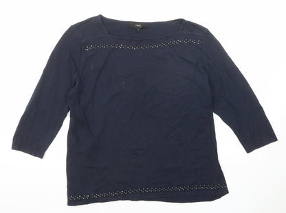 Womens UK Size 18 NEXT Blue Pullover Jumper