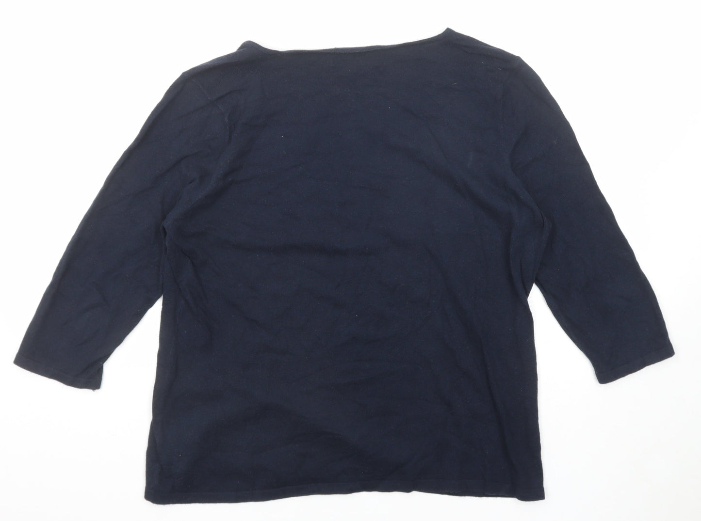 Womens UK Size 18 NEXT Blue Pullover Jumper