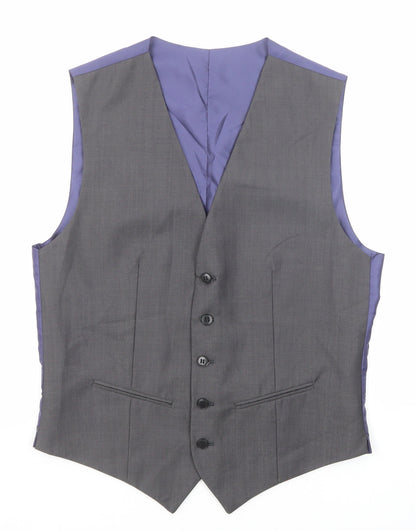 Mens UK Size 36 Marks and Spencer Regular Grey Suit Jacket