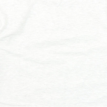 New Look Womens Ivory Geometric Polyester Pullover Sweatshirt Size 6 Pullover