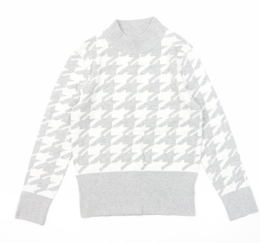 Womens UK Size 12 Marks and Spencer Grey Pullover Jumper