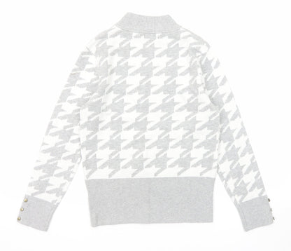 Womens UK Size 12 Marks and Spencer Grey Pullover Jumper