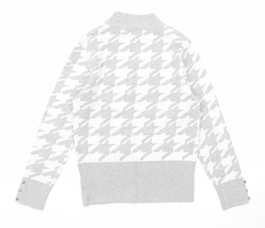 Womens UK Size 12 Marks and Spencer Grey Pullover Jumper
