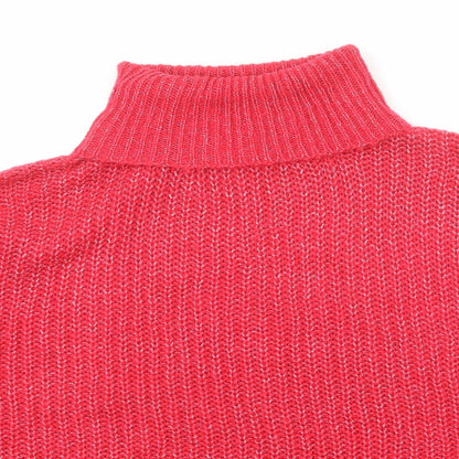 Womens UK Size L Missguided Pink Pullover Jumper