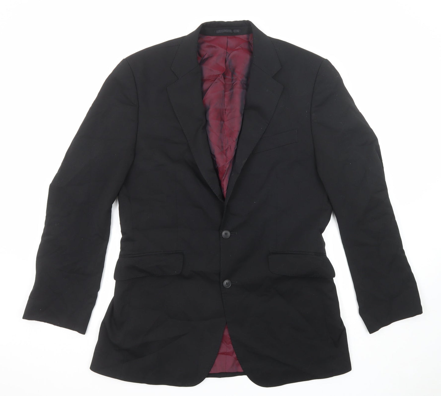 Mens UK Size 40 Evolution Regular Black Suit Tuxedo
