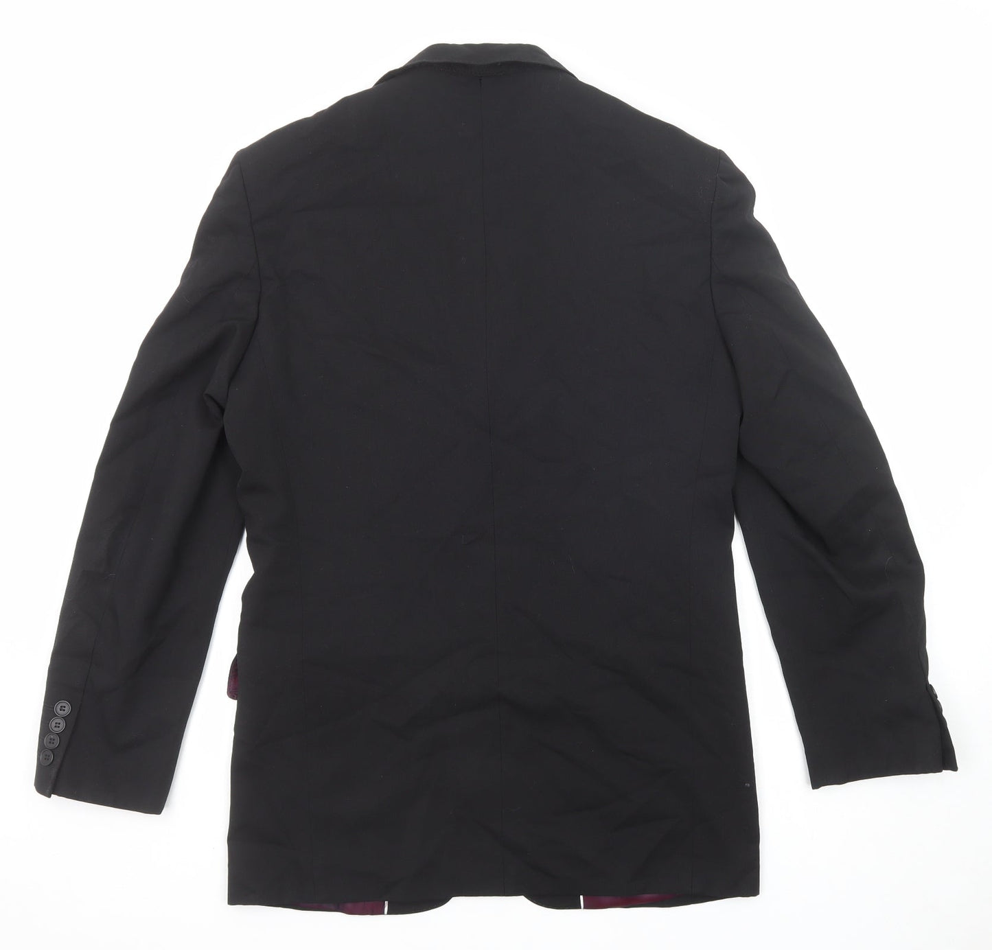 Mens UK Size 36 Evolution Regular Black Suit Jacket
