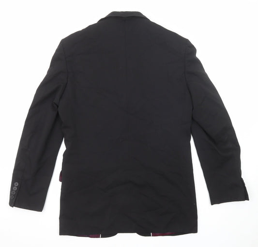 Mens UK Size 36 Evolution Regular Black Suit Jacket