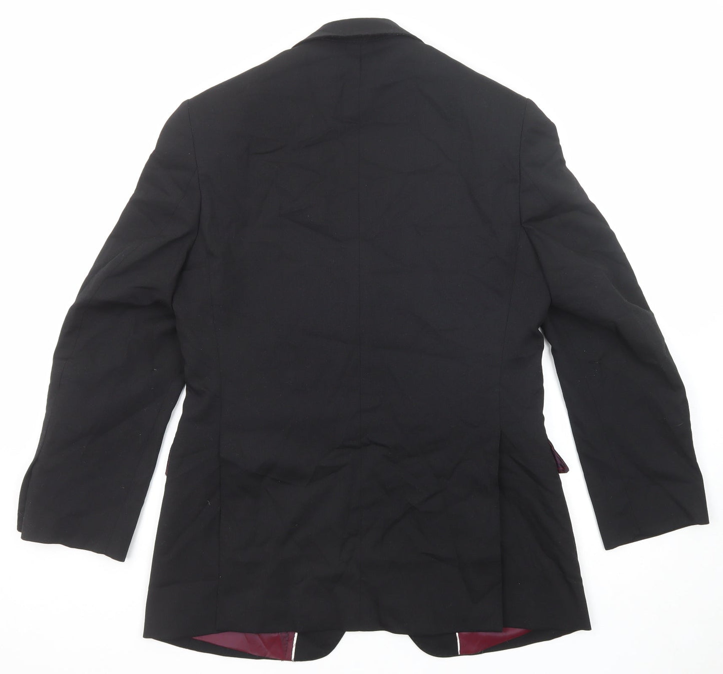 Mens UK Size 38 Evolution Regular Black Suit Jacket