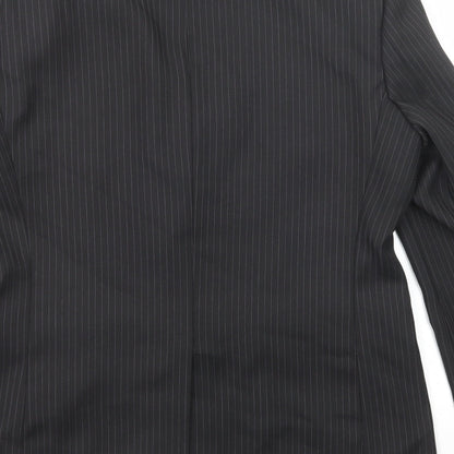 Mens UK Size 42 Greenwoods Regular Black Suit Jacket