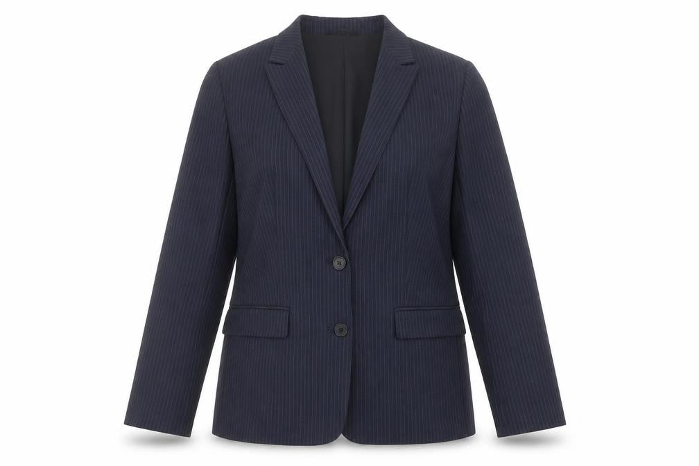 Womens UK Size 12 Marks and Spencer Regular Blue Suit Jacket