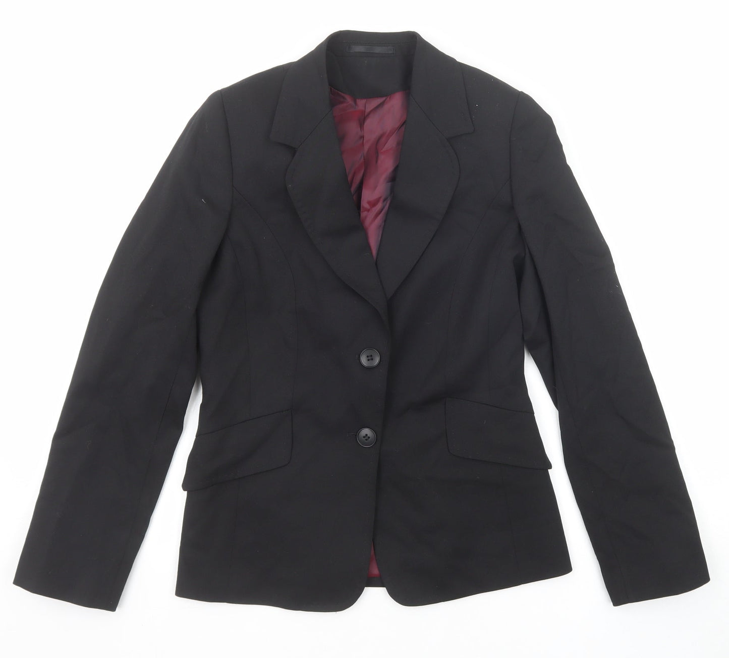 Womens UK Size 8 Evolution Regular Black Suit Jacket