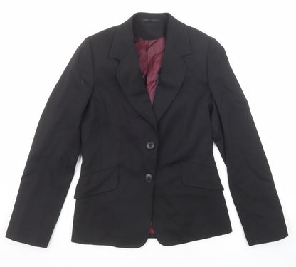 Womens UK Size 8 Evolution Regular Black Suit Jacket
