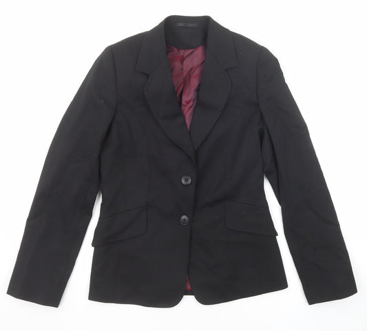 Womens UK Size 8 Evolution Regular Black Suit Jacket