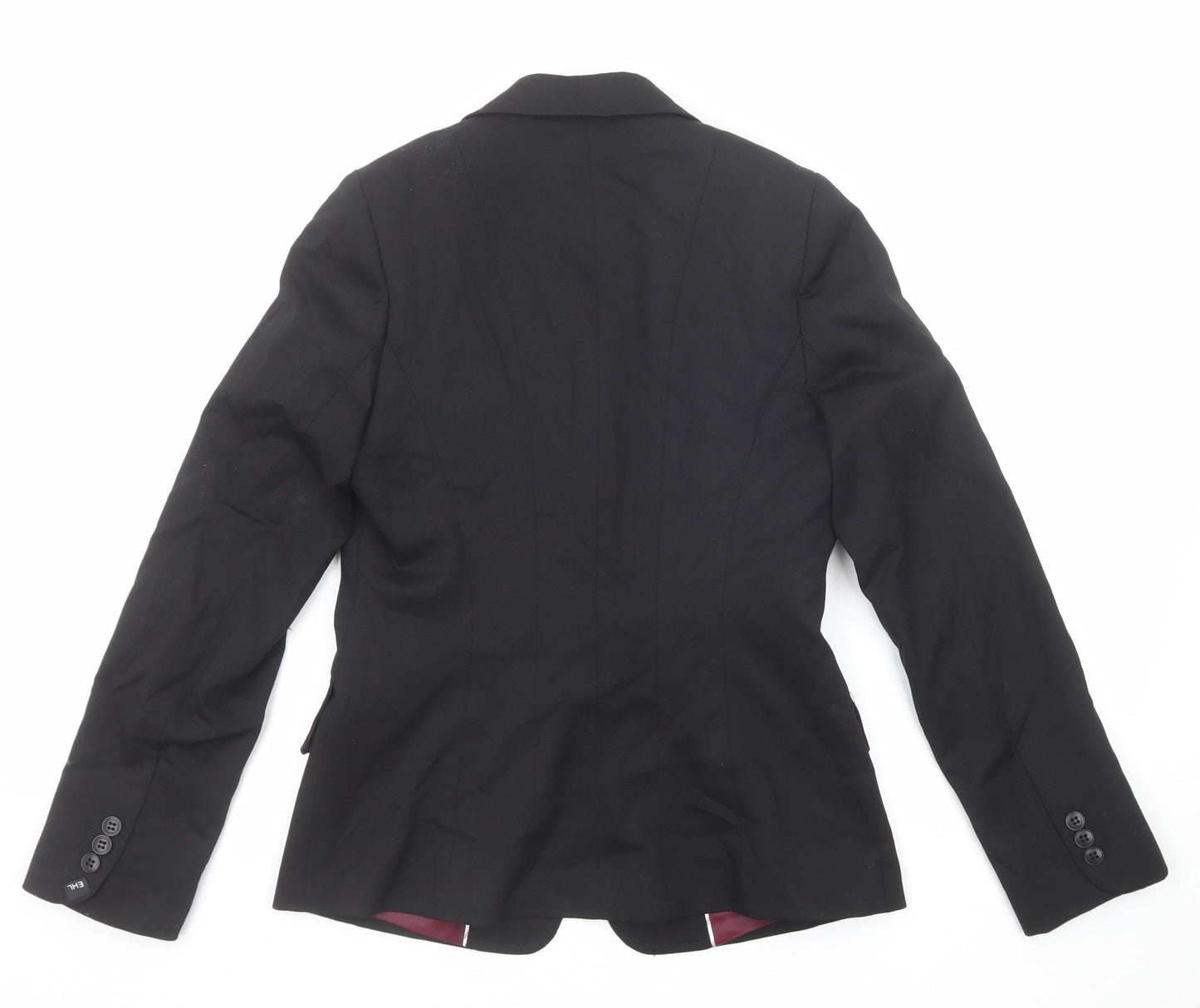 Womens UK Size 8 Evolution Regular Black Suit Jacket