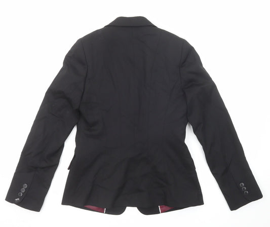 Womens UK Size 8 Evolution Regular Black Suit Jacket