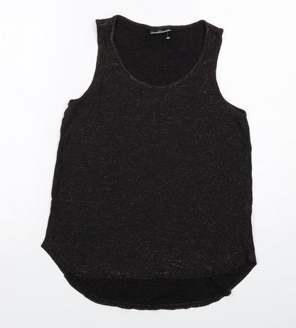Womens UK Size 10 NEXT Black Basic Tank