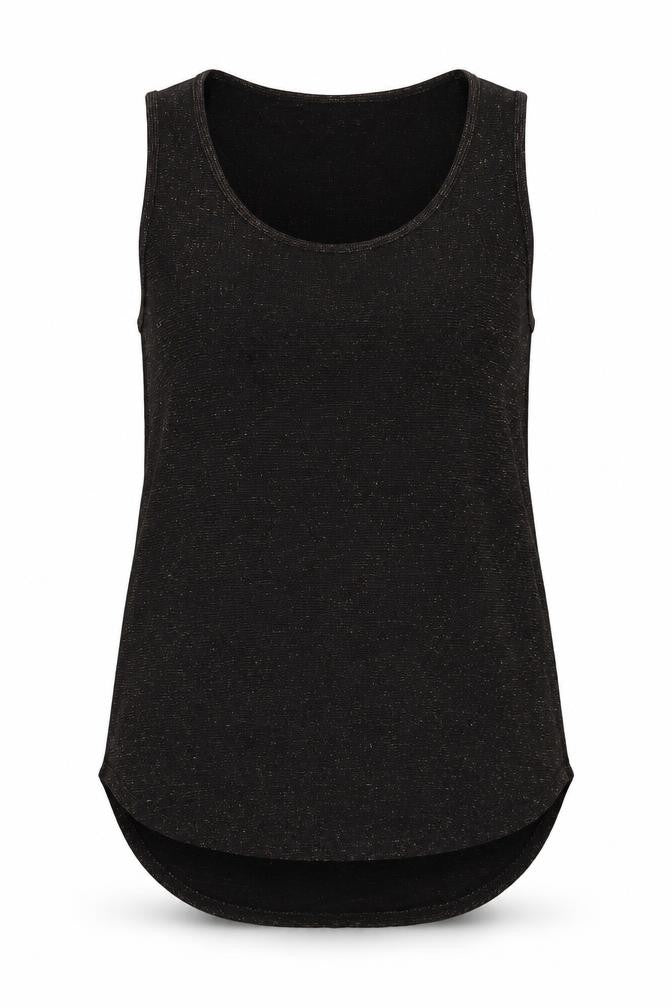 Womens UK Size 10 NEXT Black Basic Tank