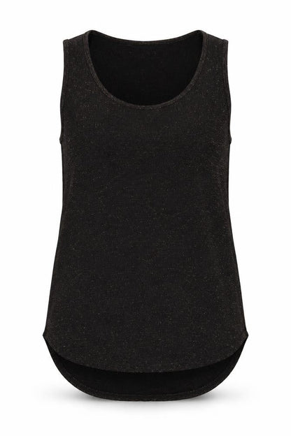 Womens UK Size 10 NEXT Black Basic Tank