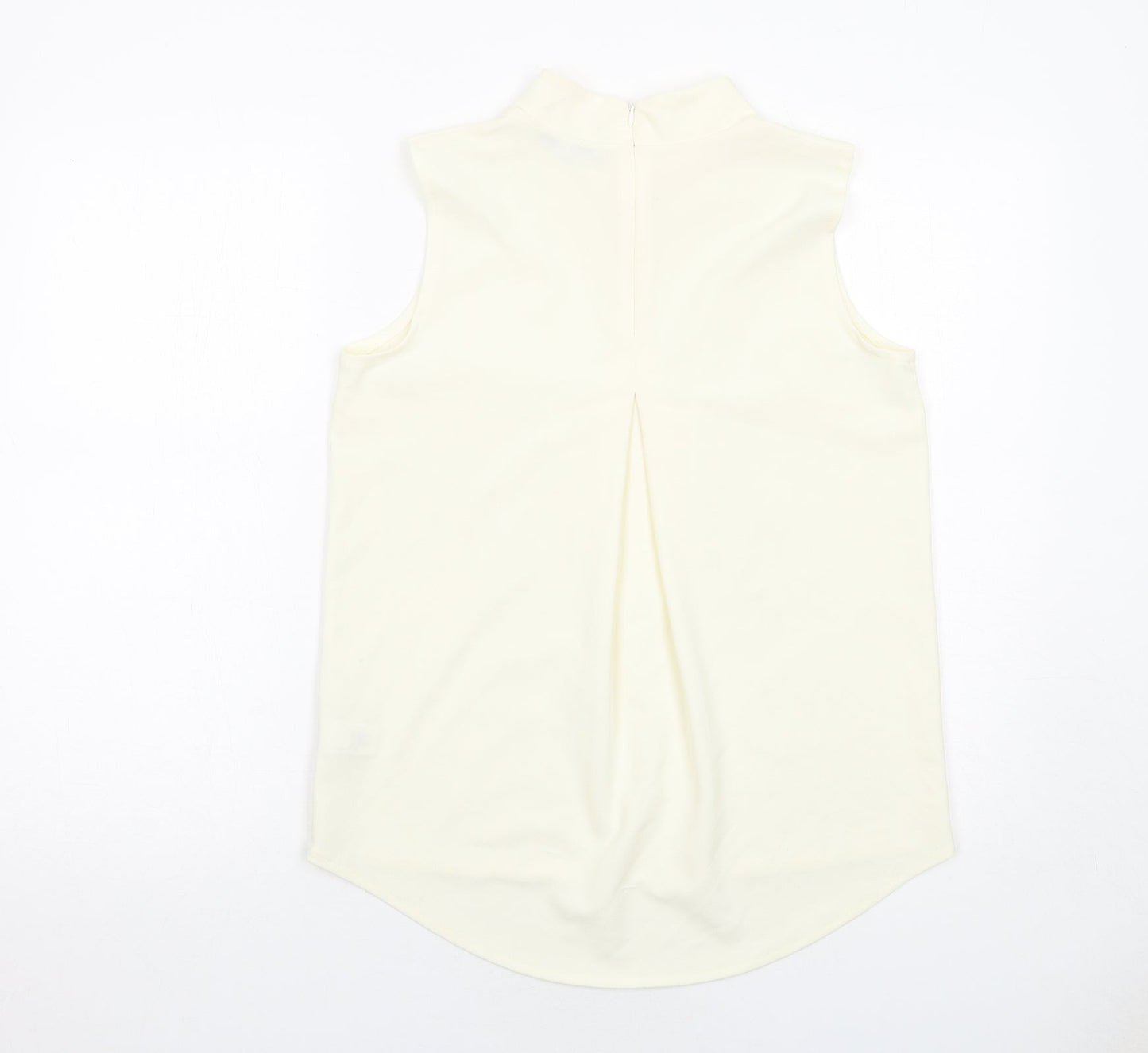 Womens UK Size 12 NEXT Ivory Basic Tank